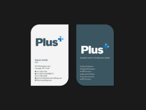 Business Card Design by Creations Box 2015 for Plus Consulting | Design: #19254873