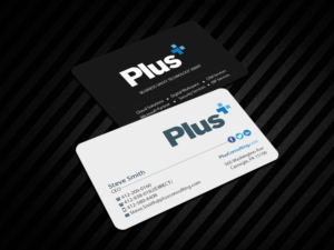 Business Card Design by Creations Box 2015 for Plus Consulting | Design: #19254891