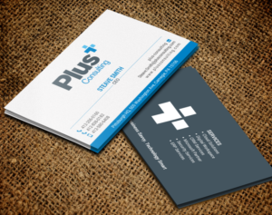 Business Card Design by chandrayaan.creative for Plus Consulting | Design: #19249486
