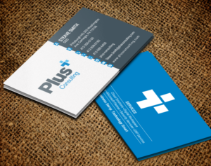 Business Card Design by chandrayaan.creative for Plus Consulting | Design: #19251283