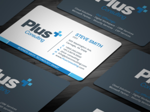 Business Card Design by Tripti Ranjan Gain for Plus Consulting | Design: #19250050