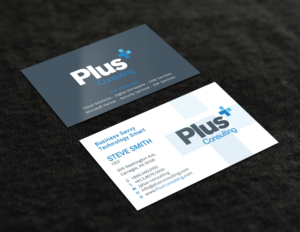 Business Card Design by Tripti Ranjan Gain for Plus Consulting | Design: #19250053