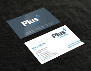 Business Card Design by Tripti Ranjan Gain for Plus Consulting | Design: #19250059