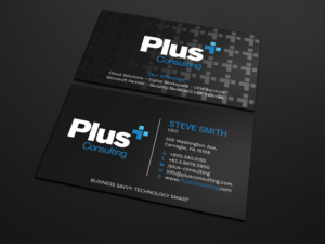 Business Card Design by Tripti Ranjan Gain for Plus Consulting | Design: #19250062