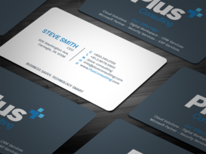 Business Card Design by Tripti Ranjan Gain for Plus Consulting | Design: #19250065
