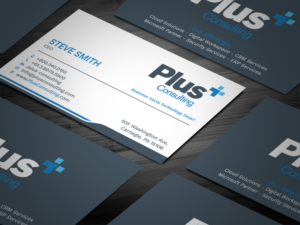 Business Card Design by Tripti Ranjan Gain for Plus Consulting | Design: #19250074