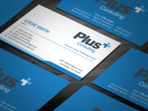 Business Card Design by Tripti Ranjan Gain for Plus Consulting | Design: #19250077