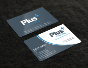 Business Card Design by Tripti Ranjan Gain for Plus Consulting | Design: #19250089