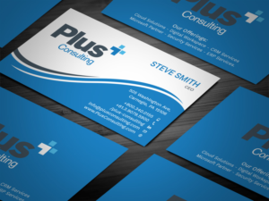 Business Card Design by Tripti Ranjan Gain for Plus Consulting | Design: #19250090