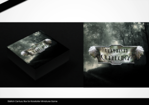 Eldritch Century: Box for Kickstarter Miniatures Game | Packaging Design by disign