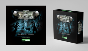 Eldritch Century: Box for Kickstarter Miniatures Game | Packaging Design by SAI DESIGNS