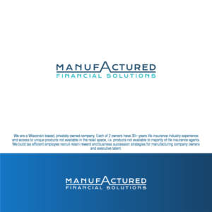Logo-Design von Mungbejotok für Manufactured Financial Solutions, LLC | Design: #19116749
