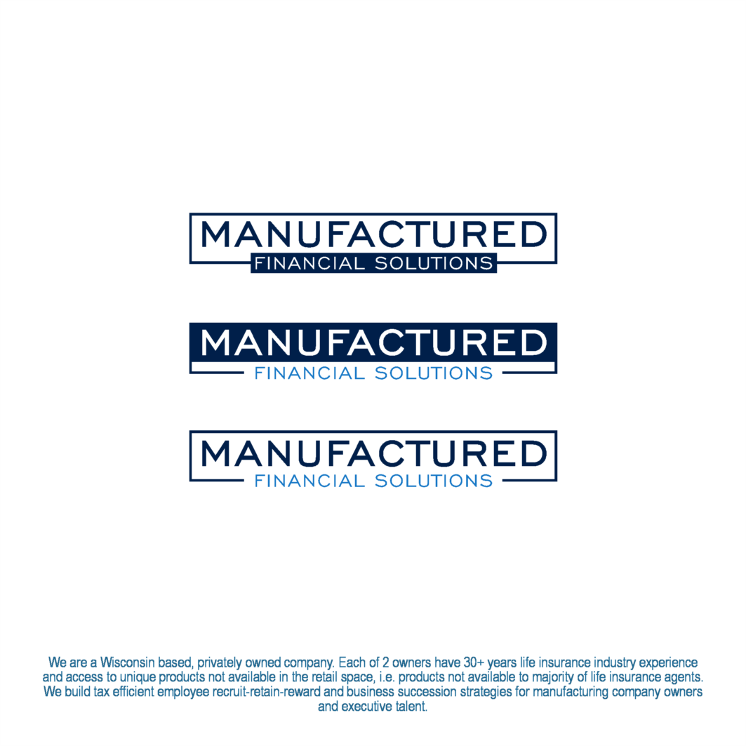 Logo Design by Mungbejotok for Manufactured Financial Solutions, LLC | Design #19119109