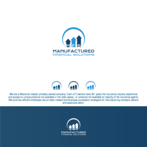 Logo-Design von Mungbejotok für Manufactured Financial Solutions, LLC | Design: #19125557