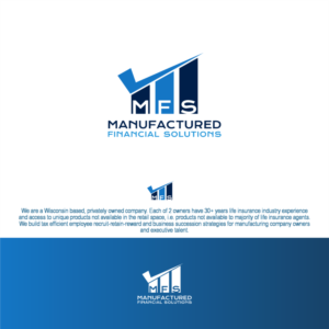 Logo-Design von Mungbejotok für Manufactured Financial Solutions, LLC | Design: #19128361