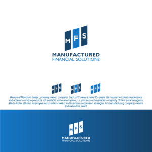 Logo-Design von Mungbejotok für Manufactured Financial Solutions, LLC | Design: #19128362