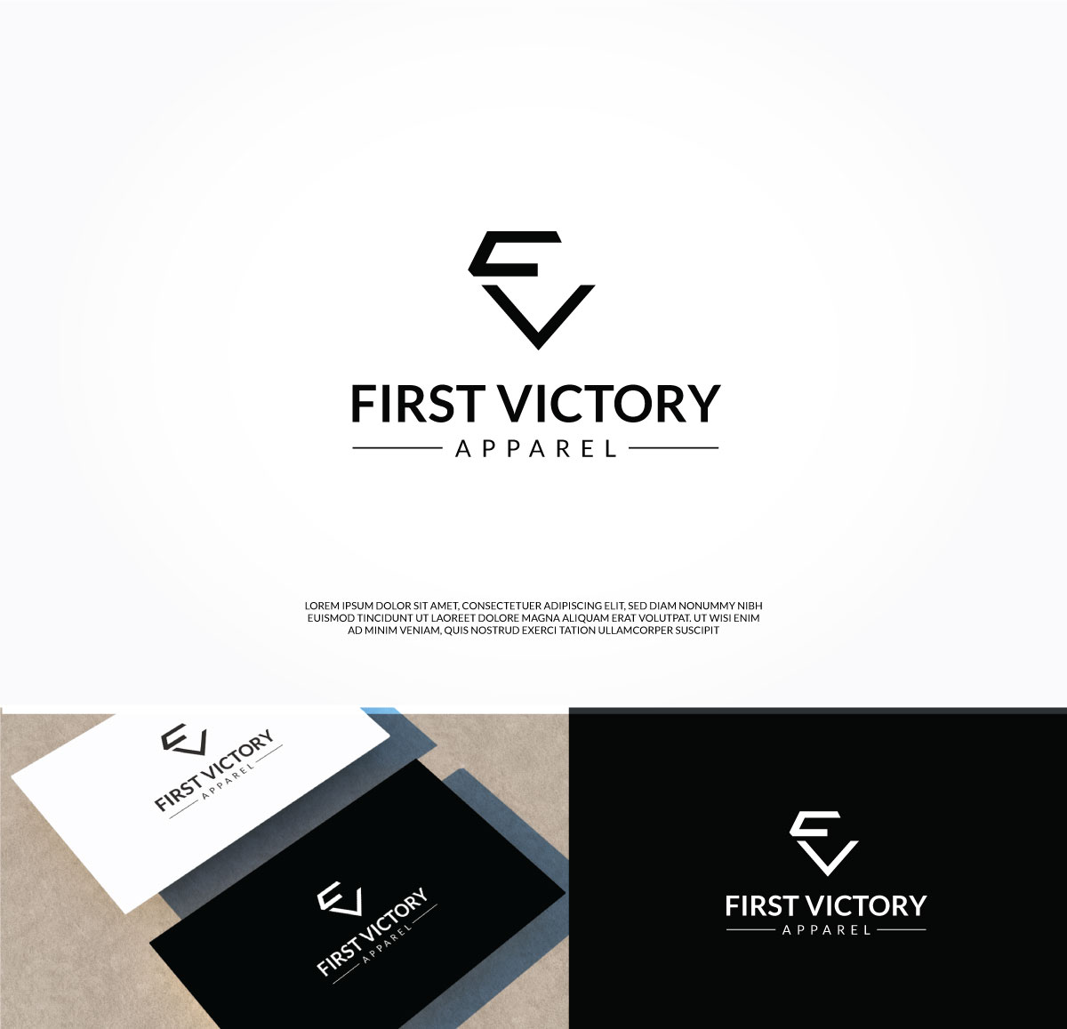 Logo Design by Shigh5 for First Victory Films LLC | Design #19086062