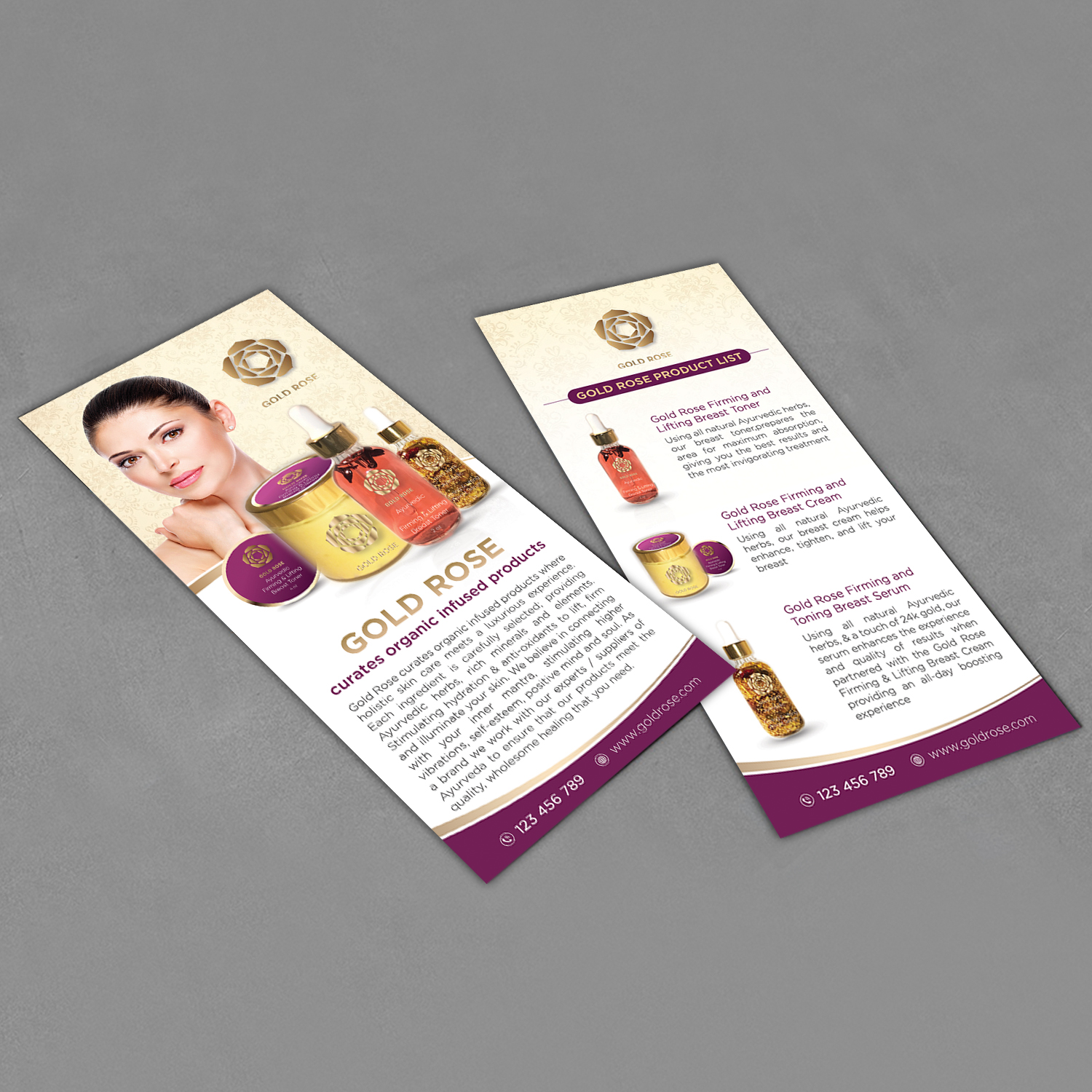 Diseño de Flyer por debdesign para Gold Rose | Diseño: #19073263