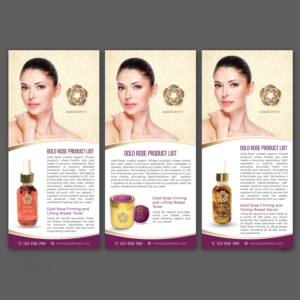Diseño de Flyer por debdesign para Gold Rose | Diseño: #19074466