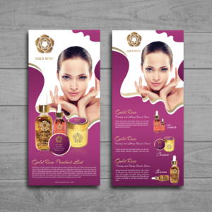 Diseño de Flyer por debdesign para Gold Rose | Diseño: #19074828