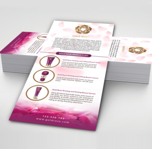 Diseño de Flyer por creative.bugs para Gold Rose | Diseño: #19068078