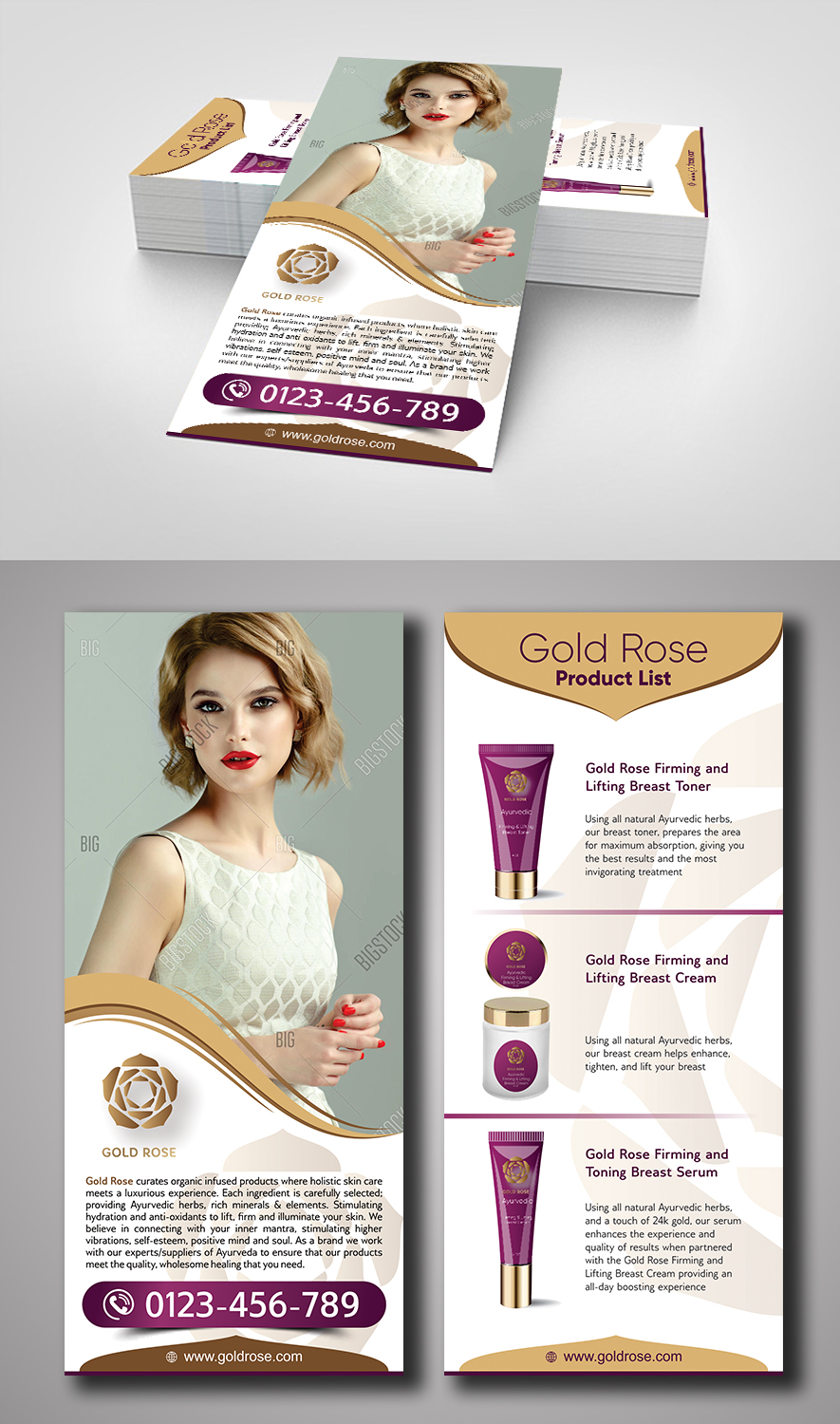 Design de Flyer par ecorokerz pour Gold Rose | Design #19065284