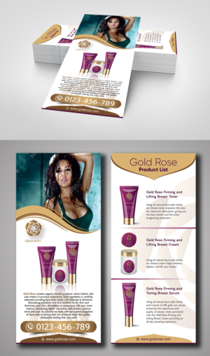Diseño de Flyer por ecorokerz para Gold Rose | Diseño: #19065285