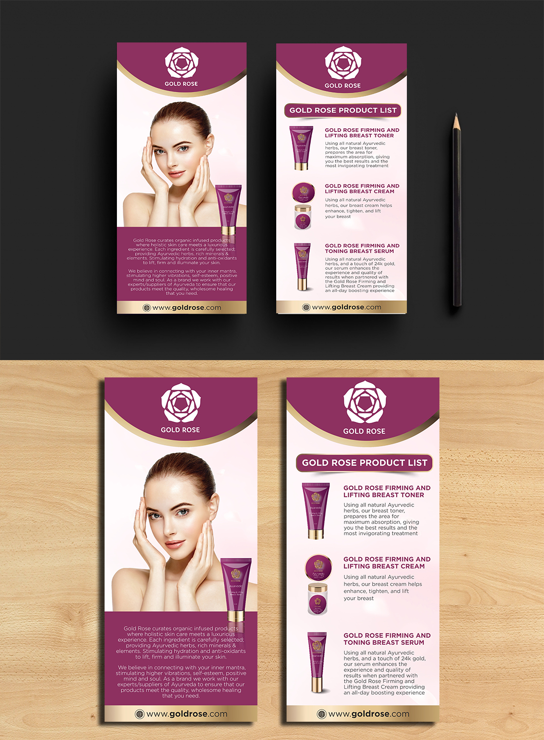 Design de Flyer par ecorokerz pour Gold Rose | Design #19066805