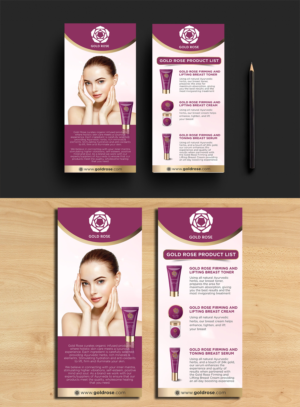 Rack Card Design for an Ayurvedic Beauty Product Project | Diseño de Flyer por ecorokerz