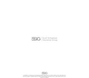Logo Design by GBDESIGN for SSIG ( Scott Schweitzer Insurance Group ) | Design: #19205682