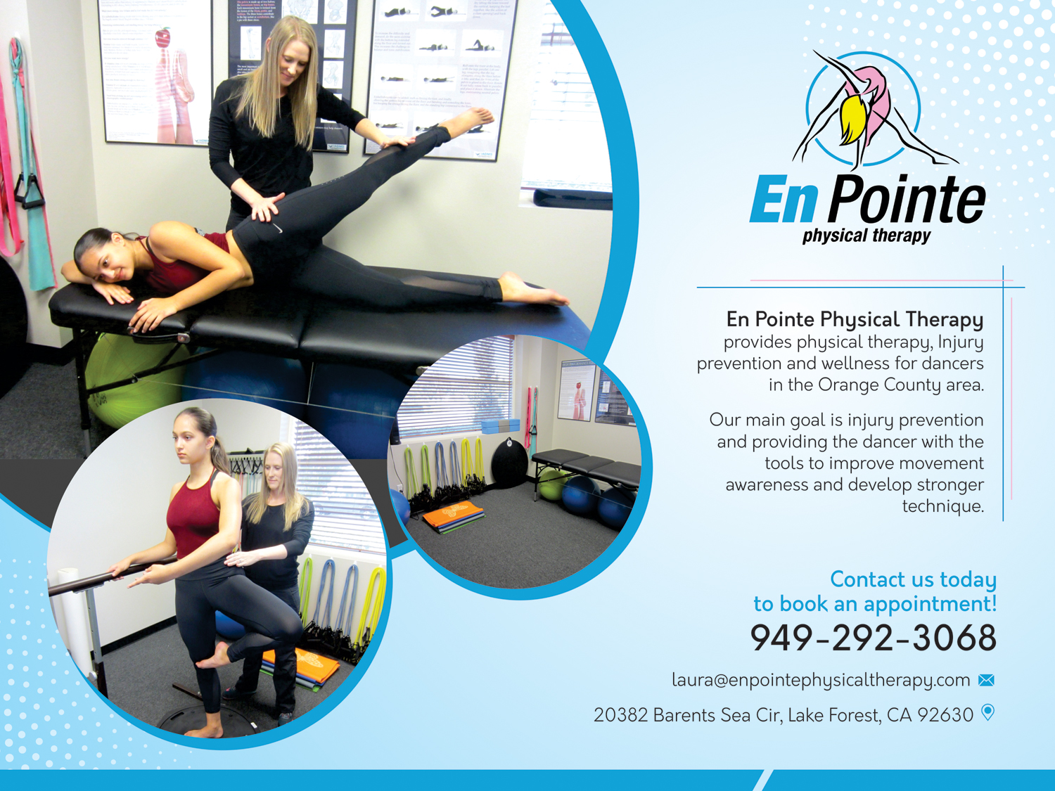 Advertisement Design by Loknadh busam for En Pointe Physical Therapy | Design #19073422