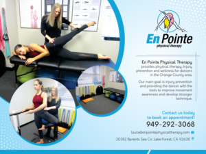 Advertisement Design by Loknadhbusam for En Pointe Physical Therapy | Design #19073422