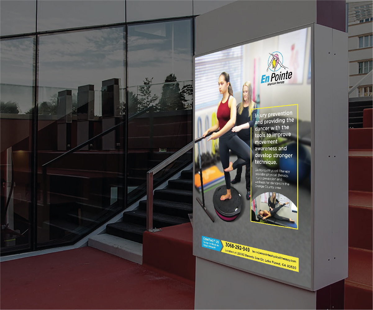 Advertisement Design by Rflames for En Pointe Physical Therapy | Design #19080477