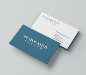Business Card Design by Tilt for Restoration Church | Design: #19086528