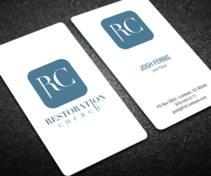 Business Card Design by Designers Hub for Restoration Church | Design: #19079837