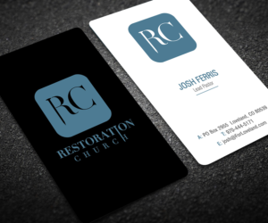 Business Card Design by Designers Hub for Restoration Church | Design: #19080002