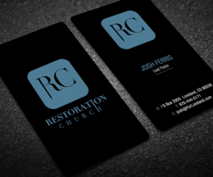Business Card Design by Designers Hub for Restoration Church | Design: #19080065