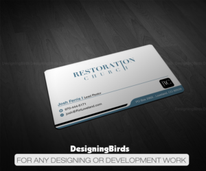 Business Card Design by Designing Birds for Restoration Church | Design: #19076600