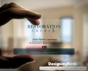 Diseño de Tarjeta de Presentación por Designing Birds para Restoration Church | Diseño: #19077271