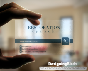 Diseño de Tarjeta de Presentación por Designing Birds para Restoration Church | Diseño: #19077512