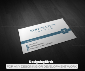 Diseño de Tarjeta de Presentación por Designing Birds para Restoration Church | Diseño: #19077513