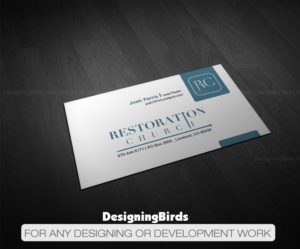 Diseño de Tarjeta de Presentación por Designing Birds para Restoration Church | Diseño: #19080342
