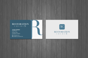 Business Card Design by Creations Box 2015 for Restoration Church | Design: #19089934