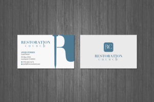 Business Card Design by Creations Box 2015 for Restoration Church | Design: #19089940