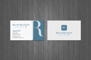 Business Card Design by Creations Box 2015 for Restoration Church | Design: #19089942