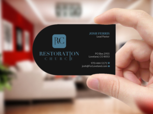 Business Card Design by Creations Box 2015 for Restoration Church | Design: #19089954