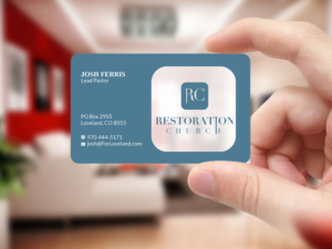 Business Card Design by Creations Box 2015 for Restoration Church | Design: #19089955