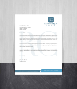 Business Card Design by Creations Box 2015 for Restoration Church | Design: #19092141