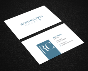 Business Card Design by Right_D for Restoration Church | Design: #19089406