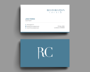 Business Card Design by Right_D for Restoration Church | Design: #19089413